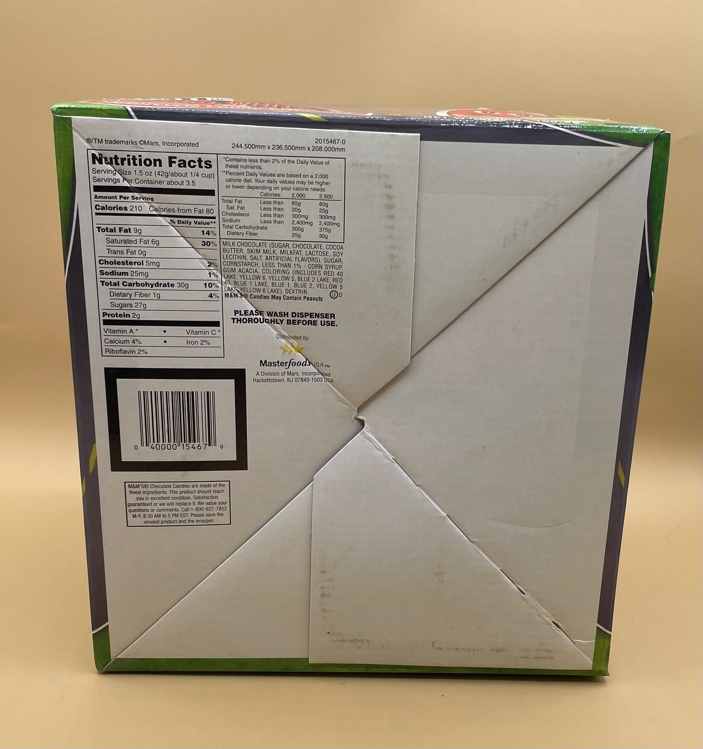 M&M's Red, White & Blue Motorcycle Candy Dispenser