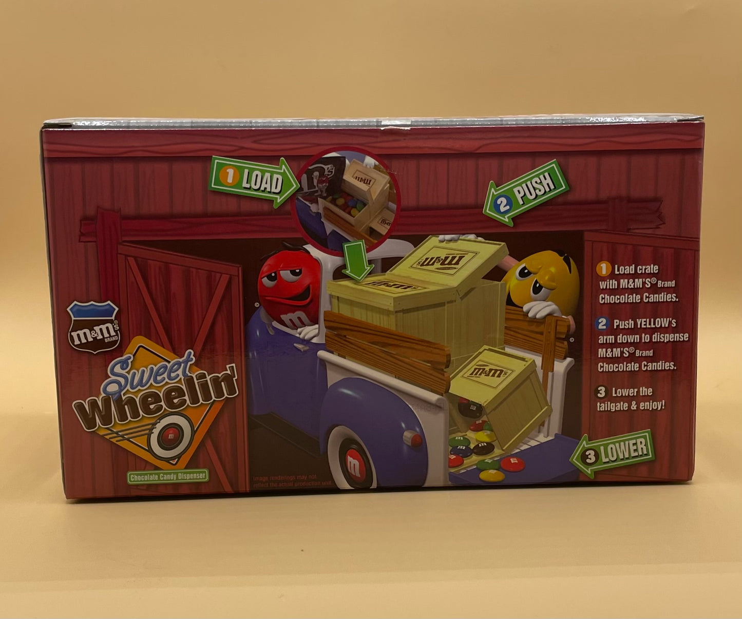 M&M's Sweet Wheelin' Candy Dispenser