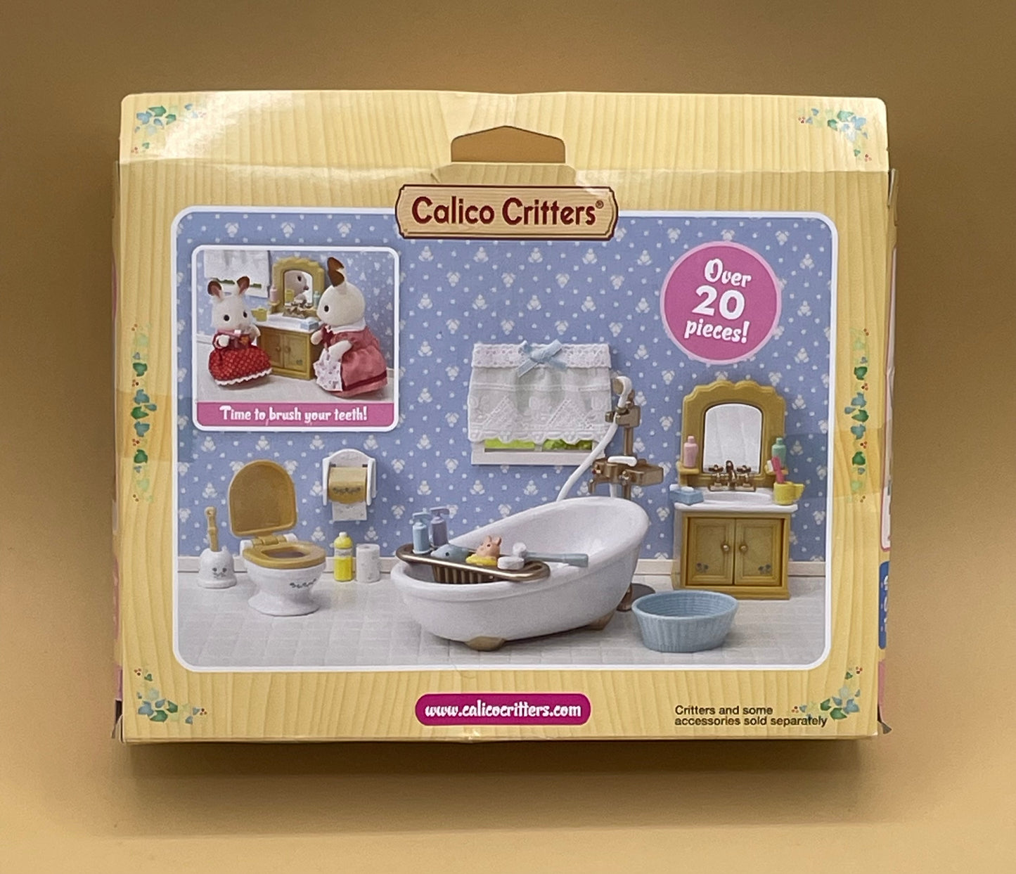 Calico Critters Country Bathroom Set