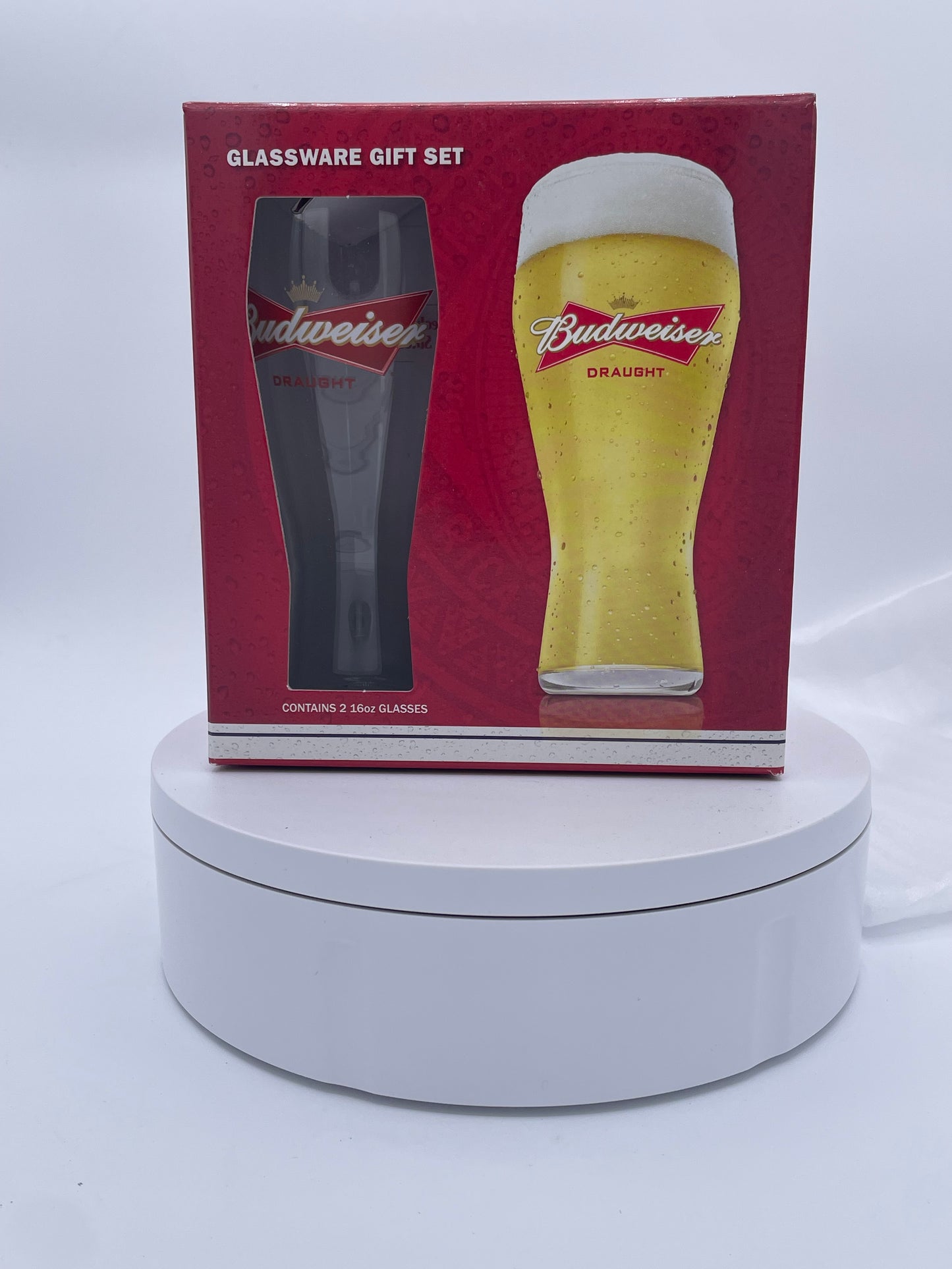 Budweiser Glassware Gift Set