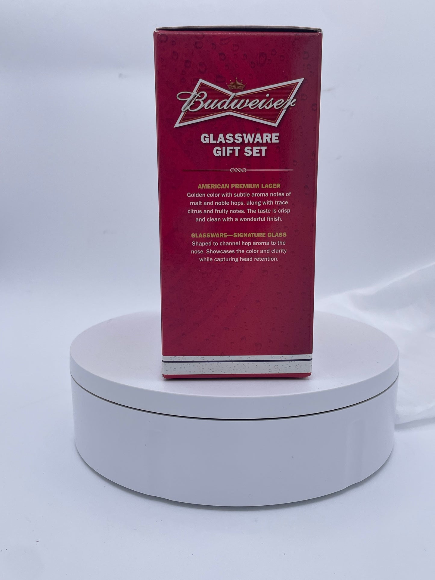 Budweiser Glassware Gift Set