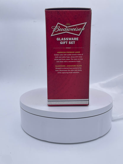 Budweiser Glassware Gift Set