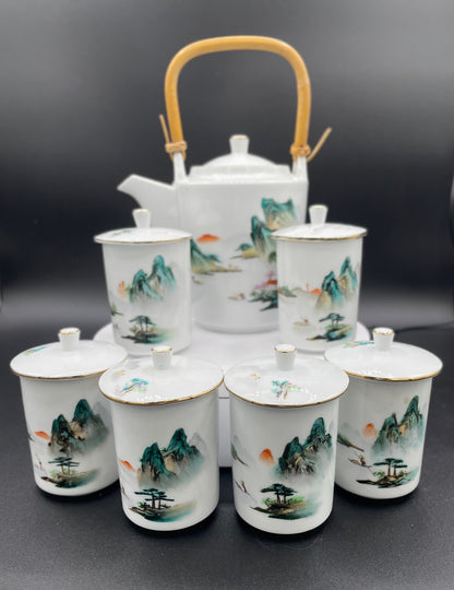 Vintage Porcelain Tea Set