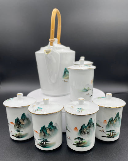 Vintage Porcelain Tea Set