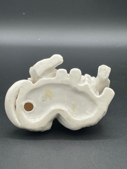 White Porceline Cats Figurine