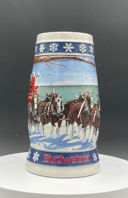 1995 Budweiser Holiday Stein