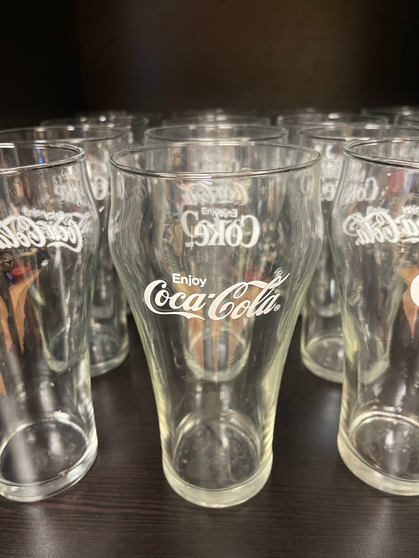 Coca-Cola Glasses - Set of 16